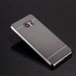 Wholesale Galaxy Note FE / Note Fan Edition / Note 7 Mirror Shiny Hybrid Case (Space Gray)